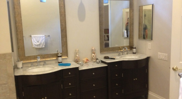 Bathroom remodel and redesign from the team at Lumberjack Plumbing.